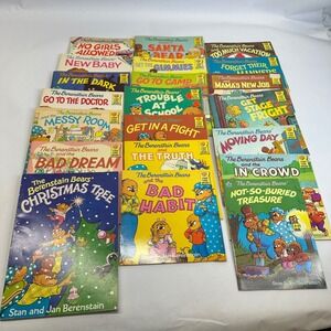 Berenstain Bears First Time Books Lot of 21 Vintage Paperback Childrens Stories